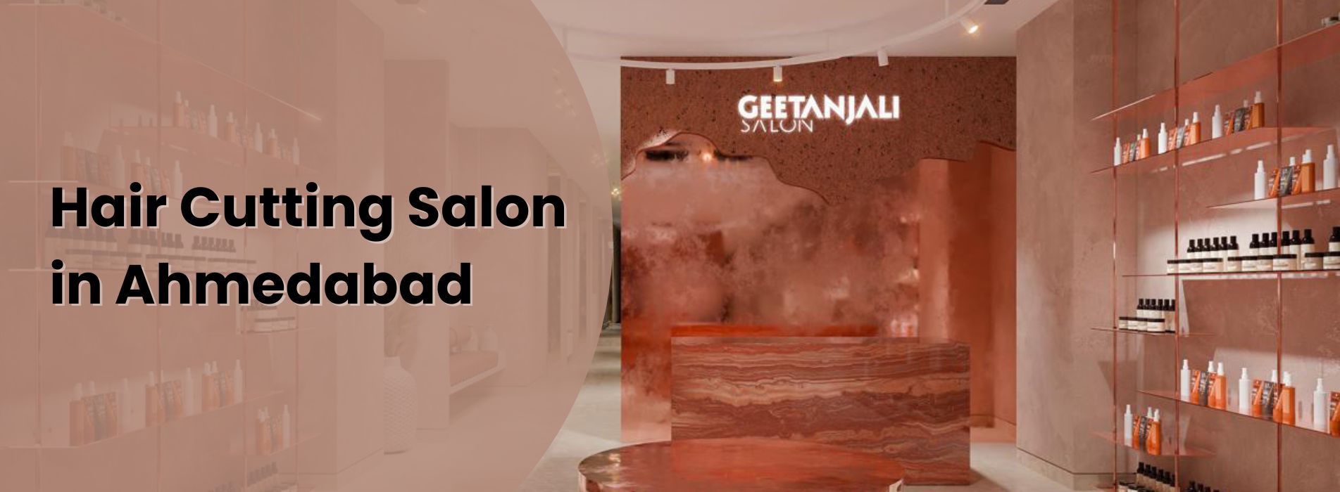 Hair cutting salon in Ahmedabad
